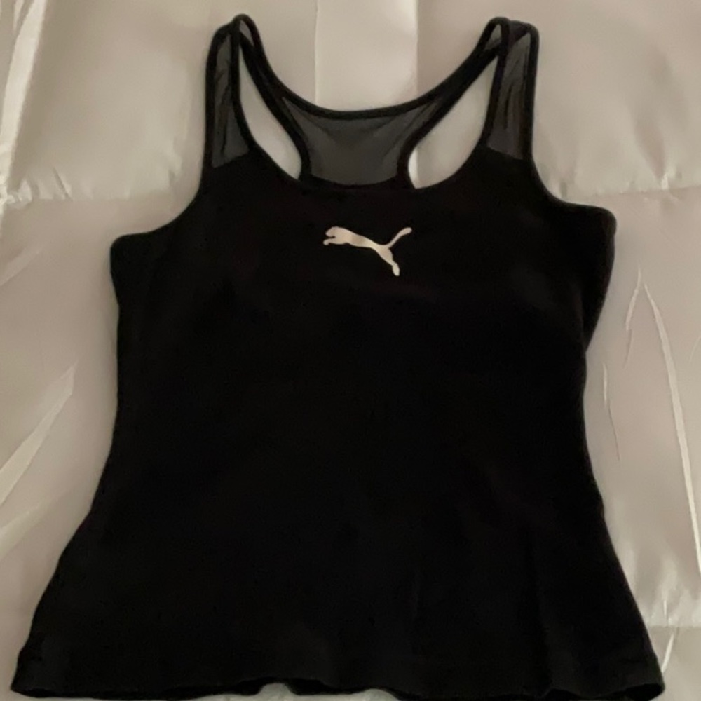 PUMA athletic top - M - Black
